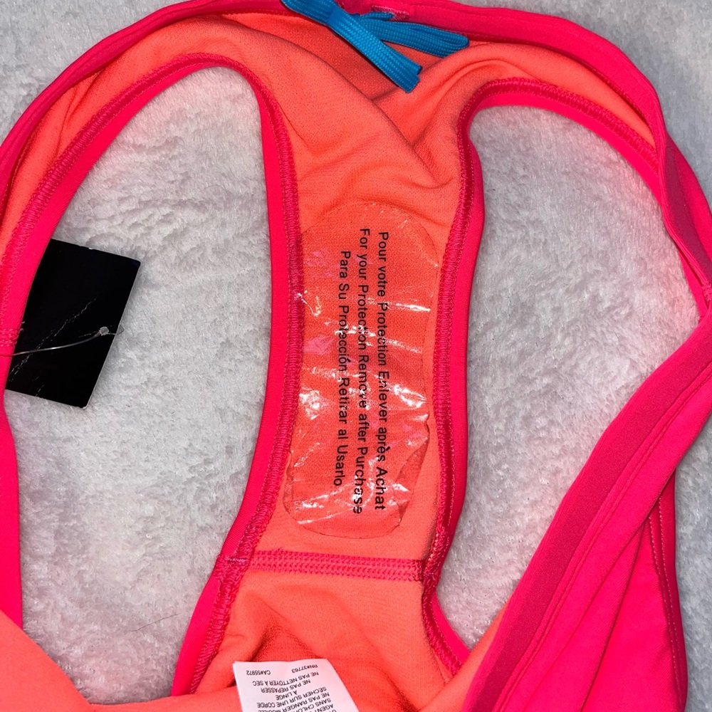 Nike Racer Pink and Orange Swim Bottoms Sz L NWT - Picture 5 of 6